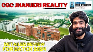 CGC Jhanjeri Review 2024  Scholarships Programs Placements amp College Reality  CGC JHANJERI [upl. by Maximilian]