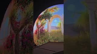 MSG Sphere Las Vegas new graphics design shortvideo sphere lasvegas tinaycreationusa [upl. by Lehte]