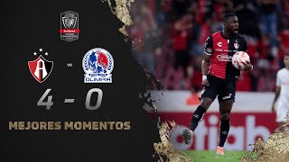 Scotiabank Concacaf Champions League 2023 R16 Resumen  Atlas vs Olimpia [upl. by Nyrmac]