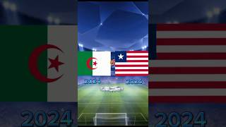 🇩🇿Algeria vs Liberia Who is the strongest in your opinion football shorts [upl. by Agnimod]