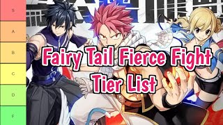 New Fairy Tail Fierce Fight Tier List 2024  All Characters Ranked From Best To Worse [upl. by Philippine]