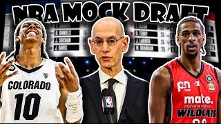 NBA Mock Draft 30 San Antonio Spurs Future NBA Dynasty [upl. by Gan668]