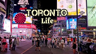 Toronto life in 2023 Downtown Toronto Ontario Canada 4K [upl. by Anoyek98]