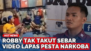 MENGAPA HARUS MENYESAL Nyali Robby Sebar Video Lapas Tanjung Raja Pesta Narkoba tak Takut Bongkar [upl. by Nazario]