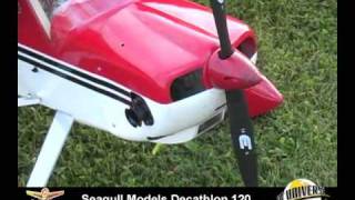 Seagull Models Decathlon 120 ARF [upl. by Sapienza713]