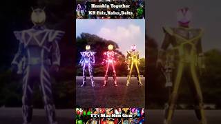 Henshin Together Kamen Rider FaizKaixaDelta Based Story kamenriderfaiz [upl. by Castle]