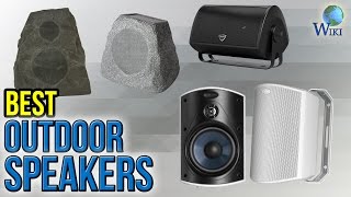 10 Best Outdoor Speakers 2017 [upl. by Oinota]