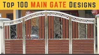 Top 100 MAIN GATE Designs for Modern Homes 2020 Plan N Design [upl. by Celik386]