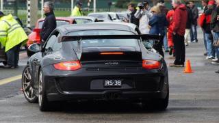 Porsche 9972 GT3 RS w Shark Werks Xpipe on Track with GTspiritcom [upl. by Norehc]