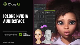 Getting Started with iClone NVIDIA Audio2Face Plugin  iClone Tutorial [upl. by Yenitsed904]