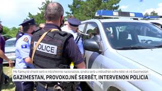 GAZIMESTAN PROVOKOJNË SERBËT INTERVENON POLICIA  T7 [upl. by Bidget]