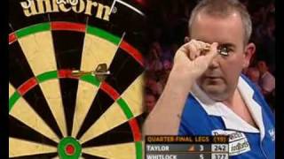 Phil Taylor vs Simon Whitlock  Part 4  2008 Grand Slam of Darts Quarter Finals [upl. by Sherurd486]