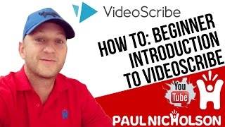 How To Videoscribe 2017 Beginner Introduction  Create Animated Whiteboards [upl. by Amehsyt]