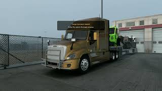 Best Free Freightliner Cascadia 125 1st Gen Mac Stepdeck  American Truck Simulator [upl. by Dasha]