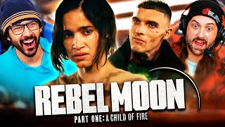 REBEL MOON MOVIE REACTION Part One A Child Of Fire  Spoiler Review  Zack Snyder  Netflix 2023 [upl. by Azral826]