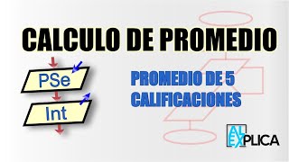 Calculo de promedio en PSeInt [upl. by Leilamag]