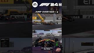 F1 24  Jump Overtake 🏃‍♂️💨f124 f12024 f1game [upl. by Thrift42]