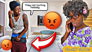 ANNOYING GRANDMA CATCHES BOY SAGGING PANT😱👖 [upl. by Ityak]