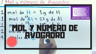 El mol y número de Avogadro  Química Inorgánica [upl. by Branscum]