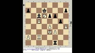 Bortnyk Olexandr vs Iniyan Pa  CrunchLab Masters Chess Div 3 W 2024 chess com INT 2 1 [upl. by Ignazio]