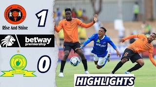 Polokwane City vs Mamelodi Sundowns  Betway Premiership  Highlights [upl. by Neersin]