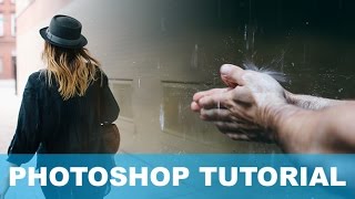 How to Gradually Fade two images together in Photoshop Tutorial [upl. by Aekin]