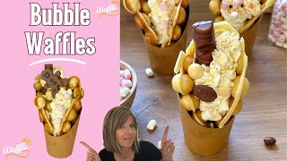 Recette des Bubble Waffles [upl. by Nevin206]