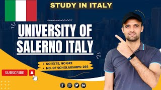 University of Salerno Italy Admission Process 202425  Complete Guide [upl. by Yekcir]