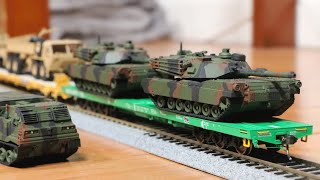 Roco Minitanks HO Scale Military Train Unboxing [upl. by Frazier]