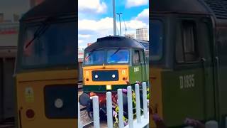 Class 47 train passing Acton main line depot [upl. by Lucita]