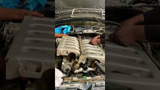 Valve Cover Gasket Replacement for 1995 MercedesBenz W140 V12 [upl. by Svensen]