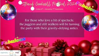 Stroud Goodwill Festival 2024  it’s gonna be fabulous [upl. by Noemad]