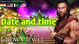 crown jewel date and time in India [upl. by Natascha]