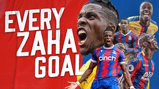 Wilfried Zaha Every goal for Crystal Palace [upl. by Yenial]