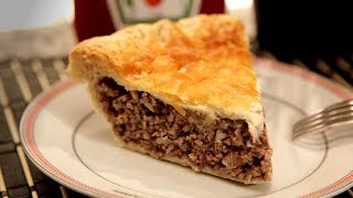 Tourtiere  BEST MEAT PIE ever [upl. by Ryon921]