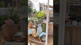 Eva Cafe Anjuna  Best Cafes in Goa  Greece Vibes youtubeshortsvideo ashortaday shortsvideo [upl. by Lehcor2]