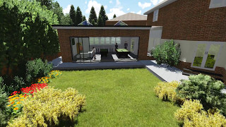 Extension Architecture  Single Storey Extension 3D Visualisation [upl. by Fidela]