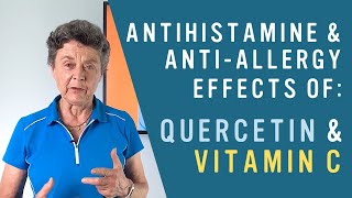 How Quercetin amp Vitamin C Are GREAT Antihistamines [upl. by Adnovahs]