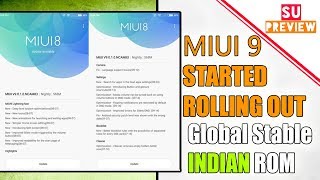 MIUI 9 STARTED ROLLING OUT  WHICH DEVICE WILL GET FIRST [upl. by Adnalor791]