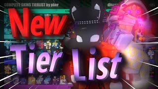 YBA New PKER Tier List Update 155 102623 [upl. by Snook]