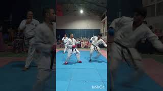 Excellent Wkf karate fightkarate wkf kumite youtube shortvideo viralvideo [upl. by Oakes135]