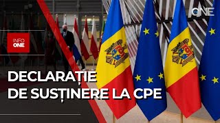 INFO ONE  REITEREAZĂ SPRIJINUL FERM PENTRU MOLDOVA [upl. by Primaveria]