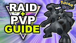 NEW ZEKROM RAID GUIDE  GO BATTLE MASTER LEAGUE GUIDE  POKEMON GO FEST 2020 NEWS [upl. by Anwadal]