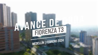 Avance de Obra Fiorenza  Febrero 2024 [upl. by Lenes758]