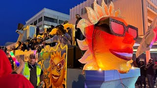 FULL PARADE  2023 Mardi Gras SE Texas  Majestic Krewe of Aurora Grand Parade rolls in Beaumont [upl. by Hanoy431]