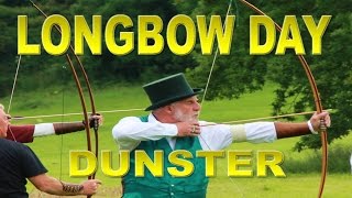 Longbow Day shoot report from Dunster Archery Week  shooting the Longbow [upl. by Llorrad]