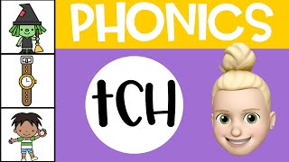 TCH Sound  TCH Trigraph  Phonics for Kids [upl. by Atalaya]