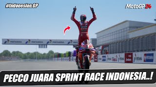 MotoGP Indonesia 🇮🇩 2024❗FB1 SPRINT RACE WINNER MANDALIKA CIRCUIT❗IndonesianGP GAME MotoGP™️24 [upl. by Anitroc445]