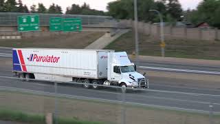 Sick Volvo Purolator Truck Saskatoon [upl. by Nnateragram]