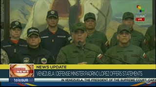 Bolivarian National Armed Forces ratifies support to President Nicolas Maduro [upl. by Evangelina732]